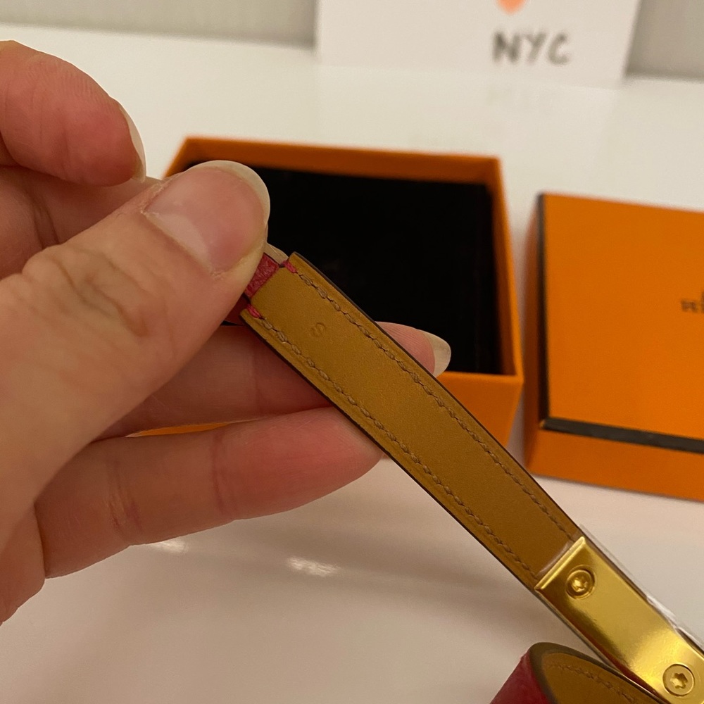 ✨HP✨ 💯% authentic NWT Hermes rivale bracelet - Picture 9 of 9